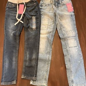 Justice Girls jeans size 7 NWT